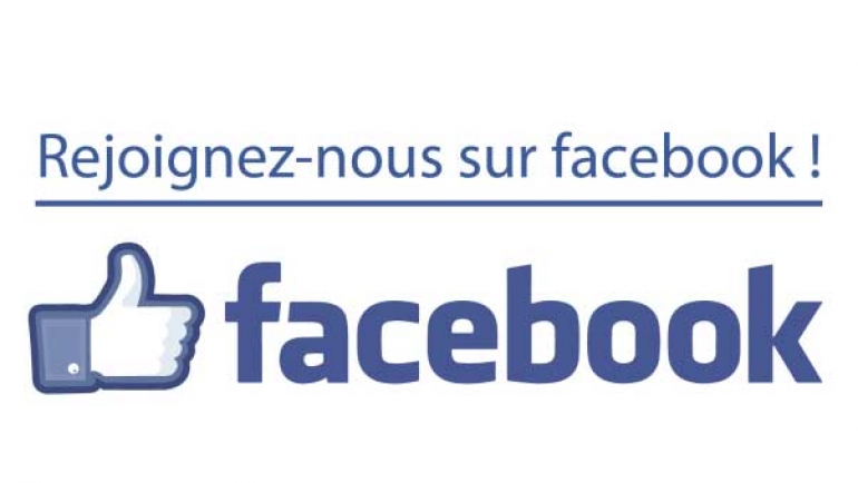 Retrouvez-nous sur Facebook !